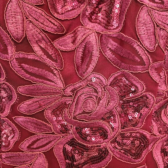 JS Collections Sequin Embroidered Dress - Size 10 - Picture 3 of 5